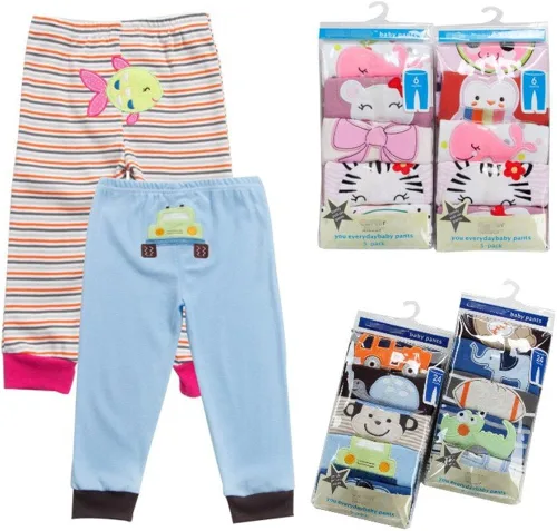 Vista 2 de Monvecle - Conjunto de pantalón corto y pantalón largo unisex para recién nacido