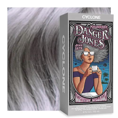 Vista 9 de Danger Jones Color de cabello semipermanente (Adrenalina, verde neón)