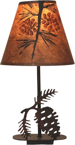 Vista 4 de Lámpara de mesa Burnt Sienna Mini Iron Elk