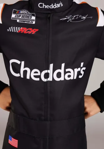 Vista 3 de Disfraz de Uniforme NASCAR Kyle Busch Cheddars para Niños Multicolor