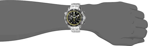 Vista 2 de Omega 21230445001002 Reloj automático suizo con pantalla analógica para hombre, plateado, Buceador, cronógrafo