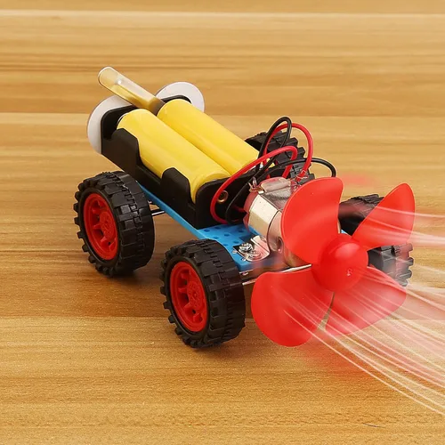 Vista 4 de STEM Science Kits for Kids, 5 Set Wind Powered Car for Boy Toys Bulk Gifts