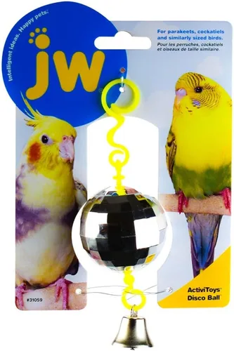 Vista 3 de JW Pet Company Activitoy - Juguete para pájaros pequeños, los colores varían