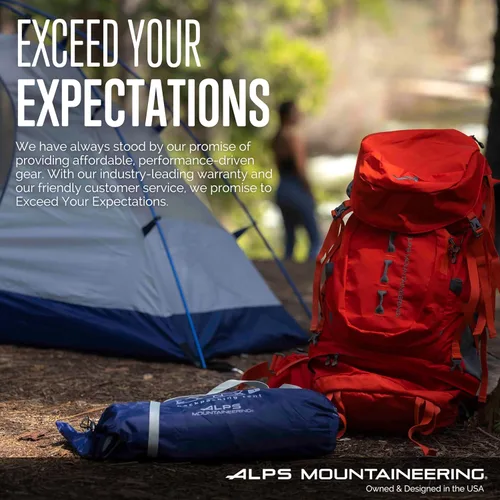 Vista 7 de ALPS Mountaineering Lynx Tienda para 2 personas de senderismo y camping
