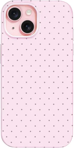 Vista 69 de Hython Funda para iPhone Air, diseño estético de lunares lindos, funda simple de 6.5 pulgadas, delgada, antiarañazos, parachoques de TPU suave, a