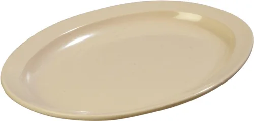 Vista 5 de Carlisle - Kingline - Platos de melamina., Bronceado, 12