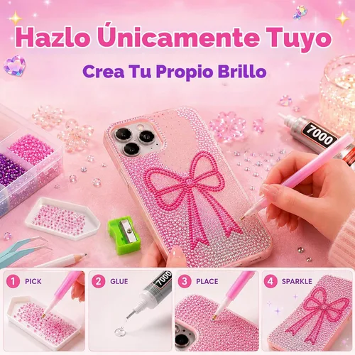 Vista 6 de Redtwo 40000 piezas de diamantes de imitación de resina para kit
