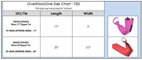 Vista 6 de Moda Di Raza Lazos de cremallera para hombres, corbatas de microfibra tejidas con cremallera, corbata de cuello con acabado de seda satinada