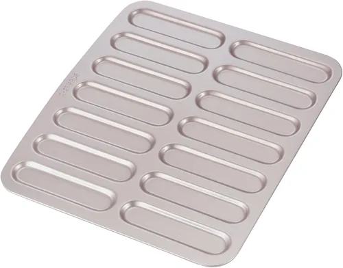 Vista 10 de CHEFMADE Molde para Brownie y Muffin, Molde de 6 Cavidades Antiadherente para Tartas y Cupcakes, para Hornear en Horno (Oro Champán)