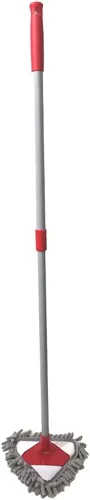 Vista 2 de Mini limpieza de limpieza de microfibra de chenilla tipo extensión, fregona de polvo de Little Helper, fregona de limpieza para niños pequeños