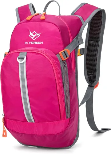 Vista 15 de Ivygreen Mochila de hidratación para niños, mochila de senderismo para niños o niñas con vejiga de agua de 1.5 L