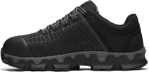 Vista 4 de Timberland Pro de los hombres powertrain Deporte Aleación Toe EH Industrial y la construcción Zapato, negro