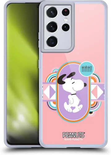 Vista 144 de Head Case Designs Snoopy Deco Dreams - Funda de gel con licencia oficial de Peanuts Blue Pattern [protección de grado militar] compatible con Google