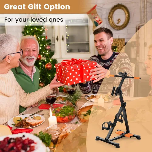 Vista 9 de Bicicleta de Pedal para Personas Mayores, Bicicleta de Ejercicio para Terapia Física de Manos, Brazos, Piernas y Rodillas con Monitor, Equipo