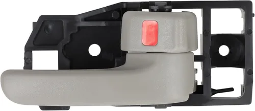 Vista 2 de SCITOO Manija de puerta interior para lado del pasajero compatible con Toyota 2000-2006 para Tundra Beige parte delantera derecha