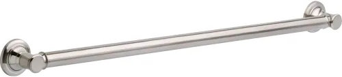 Vista 13 de Barra de apoyo, ducha de baño que cumple con la ADA, tradicional 12 pulgadas x 1-1/4 pulgadas. Tornillo oculto, acero inoxidable brillante