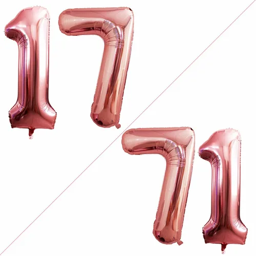 Vista 252 de Goer, conjunto de globos de papel aluminio para decoraciones de cumpleaños, globos de las letras de feliz cumpleaños y de números Oro