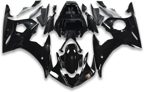 Vista 13 de Carenado para Yamaha YZF R6 2003-2005 y YZF R6S 2006-2009 (06 llamas rojas)