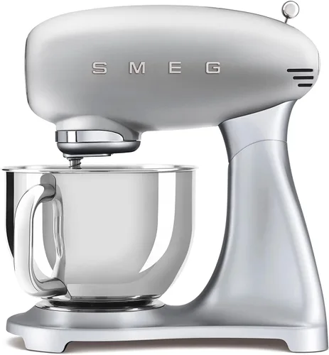 Vista 13 de SMEG SMF04 - Batidora de pie Classico de 5 cuartos con arranque suave y mezcla constante, motor de 600 W, 10 velocidades, cuenco de acero inoxidable
