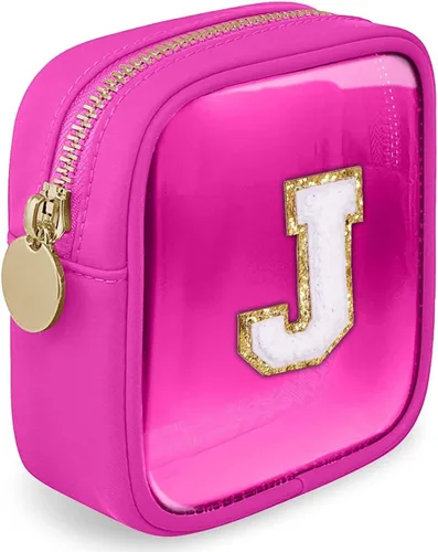 Vista 84 de Bolsa de Maquillaje Transparente Pequeña Bolsa de Cosméticos Bolsa de Viaje de Artículos de Aseo Bolsa Transparente con Cremallera Bolso Organizador