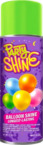 Vista 11 de Party Shine - Aerosol de silicona para globos de látex, aroma dulce de chicle, impermeable, fórmula antideslizante, brillo de globo, perfecto