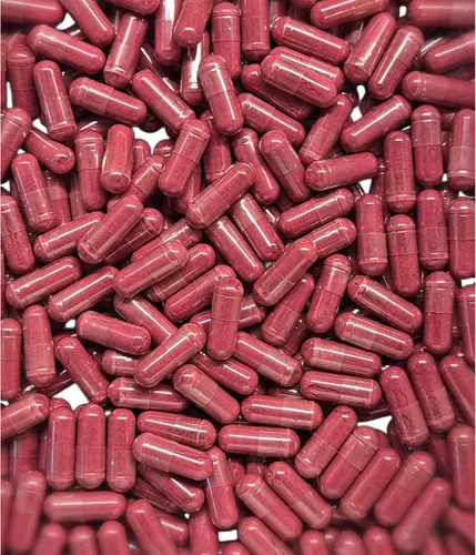 Vista 3 de Cápsulas orgánicas de raíz de remolacha - 120 unidades de 500 mg cada una