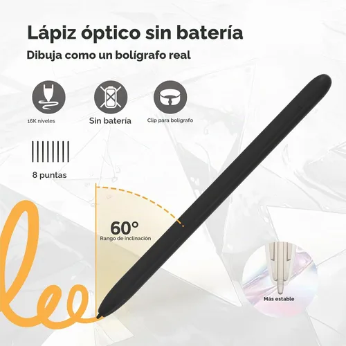Vista 7 de UGEE Q6 - Tableta de dibujo de 6.5 x 4 pulgadas para teléfono Android con 6 teclas de acceso rápido, tableta gráfica, modo de dibujo ajustable