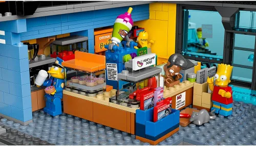 Vista 4 de Kit del supermercado de Los Simpsons de LEGO 71016