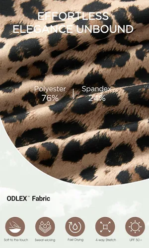 Vista 5 de ODODOS - Leggings tipo capri de mujer, no se traslucen y modelan el abdomen, con cintura alta y bolsillos para hacer yoga, atletismo, ejercicio