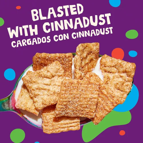 Vista 6 de Cinnamon Toast Crunch Taza de cereales para desayuno, cereal de una sola porción, 2 onzas (paquete de 12) 22g Whole Grain, No High-Fructose Corn