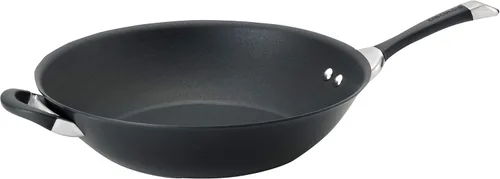 Vista 17 de Circulon Symmetry - Sartén antiadherente con anodizado duro de 8.5 pulgadas, negro
