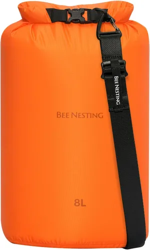 Vista 35 de Bee Nesting Juego de bolsas secas ultraligeras para mochileros, saco seco impermeable para camping, senderismo, motocicleta, saco de cosas ligeras