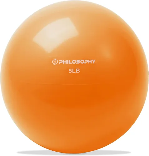 Vista 10 de Philosophy Gym - Pelota tonificante - Mini pelota medicinal con peso suave
