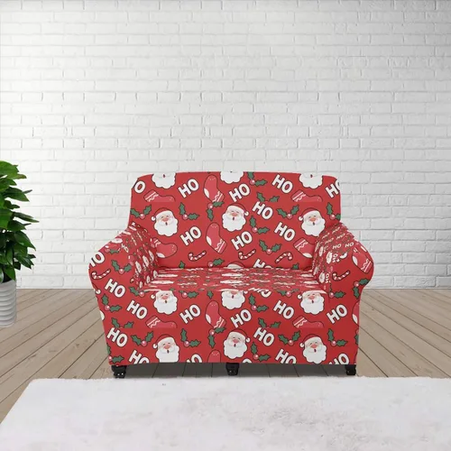 Vista 58 de Boatee Fundas de sofá de 1 pieza con diseño de copo de nieve azul, fundas elásticas para sofá, 1 cojín, protección de muebles, decoración para sala