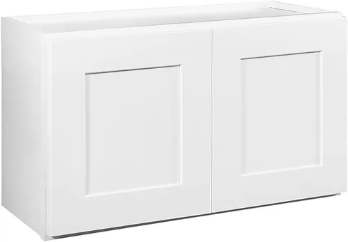Vista 24 de Design House Brookings - Armario de cocina W2412, 24 pulgadas de ancho x 12 pulgadas de profundidad x 12 pulgadas de alto, pintado blanco, madera