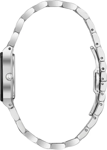 Vista 3 de Bulova Ladies Modern Quadra Quartz Stainless Steel Bracelet Watch