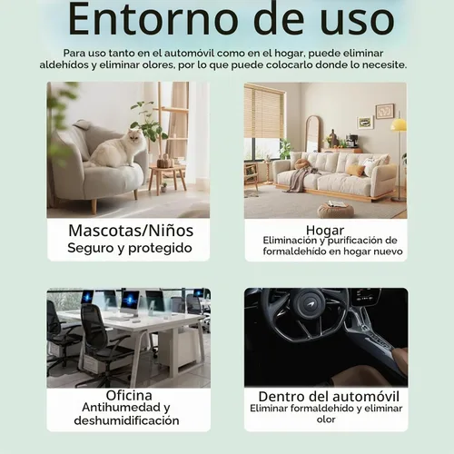 Vista 4 de Paquete de 10 bolsas de carbón activado absorbente de olores para basura, desodorante para auto, desodorante para zapatos, eliminador de olores