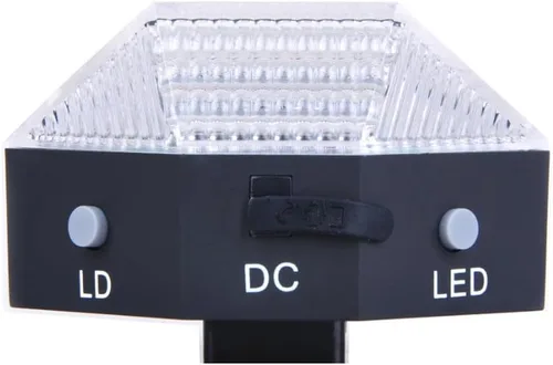 Vista 4 de Luz trasera de bicicleta, forma de diamante recargable impermeable 8 LED 2 LD luz trasera de bicicleta láser
