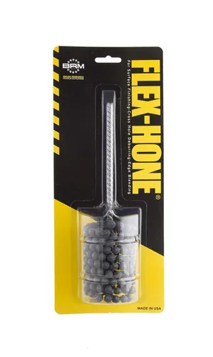 Vista 47 de Brush Research pulidor cilíndrico FLEX-HONE, serie BD, abrasivo de carburo de silicio, 1
