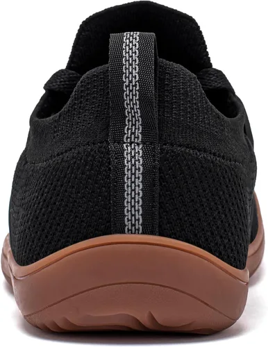 Vista 5 de HOBIBEAR Zapatos minimalistas anchos para caminar para hombre y mujer, suela sin caída, relajación óptima