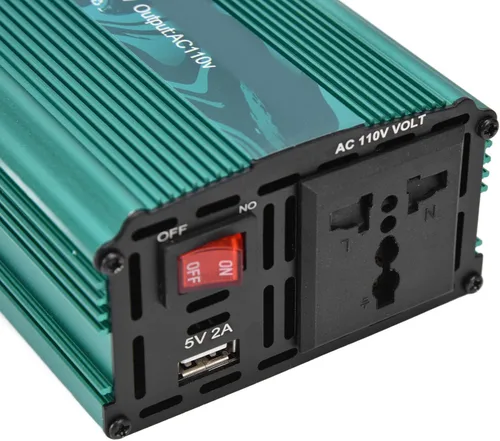 Vista 8 de ViaGasaFamido Inversor sinusoidal puro 3000 W Convertidor de potencia Convertidor de CC a CA 8 Protección inteligente 12V a 110V Aleación
