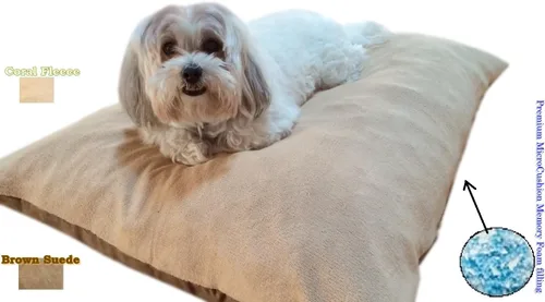 Vista 11 de Durable Comfort - Cama de espuma viscoelástica para perros con forro impermeable y funda externa para perros S, M, L, juego completo