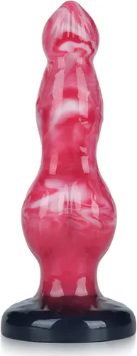 Vista 7 de Juguetes sexuales inflables con nudo grueso para perro, consolador de monstruo de fantasía inflado de 1.57 a 4 pulgadas, dildo de entrenamiento anal