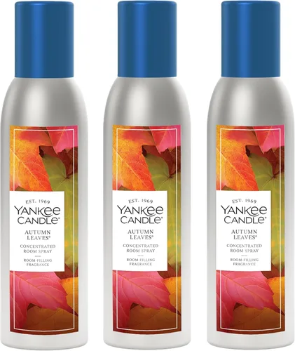 Vista 10 de Yankee Candle Ambientador Concentrado en Aerosol para Habitaciones, Eliminador de Olores para el Hogar, Baño, Manzana y Calabaza, 1.5 Oz