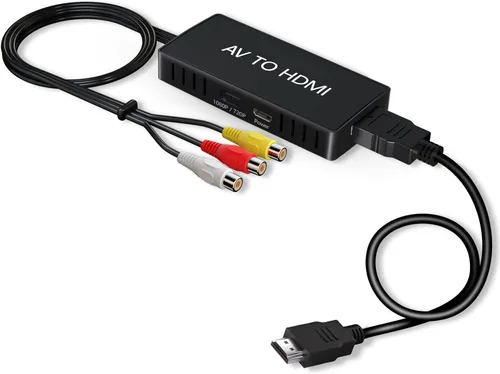 Vista 7 de Convertidor VHS a Digital, Tarjeta de Captura de Video USB, Dispositivo de Captura de Video, Convertidor RCA a USB, Convierta VHS VCR Hi8 Mini DV a