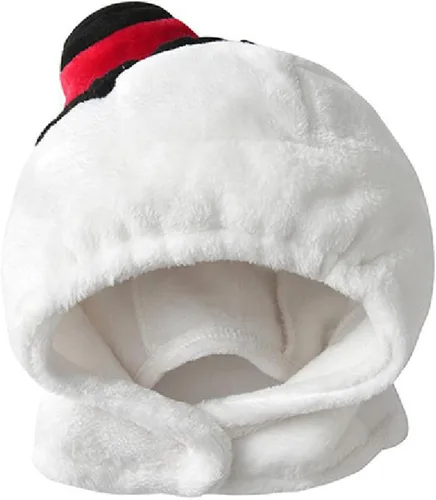 Vista 5 de MAINESAKA Conjunto de disfraz de Navidad para bebé, niño y niña, disfraz de Papá Noel, disfraz de monstruo peludo verde