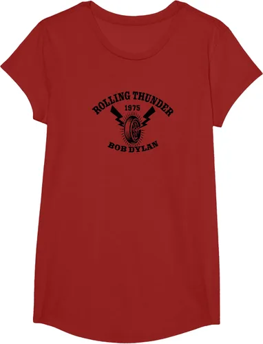 Vista 3 de Bob Dylan - Camiseta Rolling Thunder S Gris Oscuro