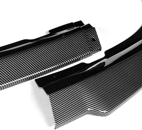 Vista 2 de Borde de parachoques delantero compatible con Dodge Charger 2011 2012 2013 2014, alerón de parachoques delantero, kit de cuerpo de barbilla de aire