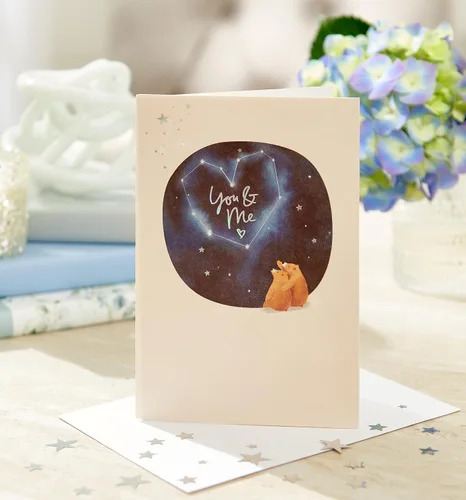 Vista 6 de American Greetings - Tarjeta romántica (Escrito en las estrellas)