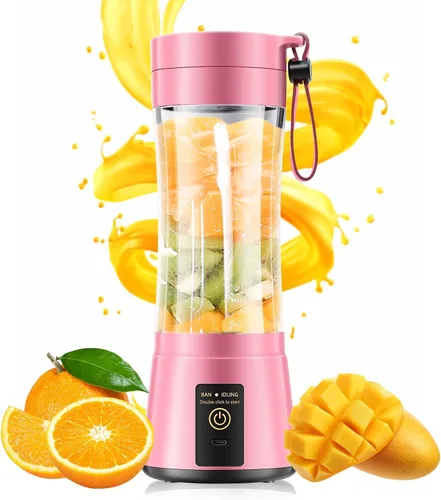 Vista 9 de Portable Blender Personal Size Blender Make Smoothies, 12oz Mini Travel Cup